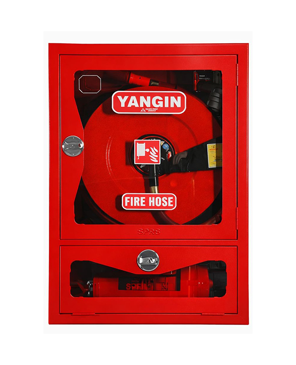 Tüplü Model Yangın Dolabı Kapaklı